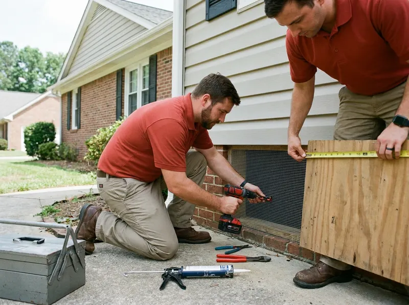 Rodent Defense and Mechanical Exclusion in Garner, NC